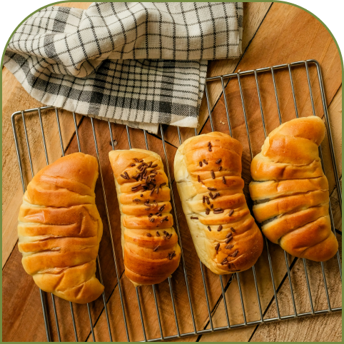 pan de monggo rolls