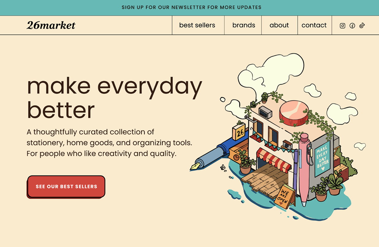 website preview